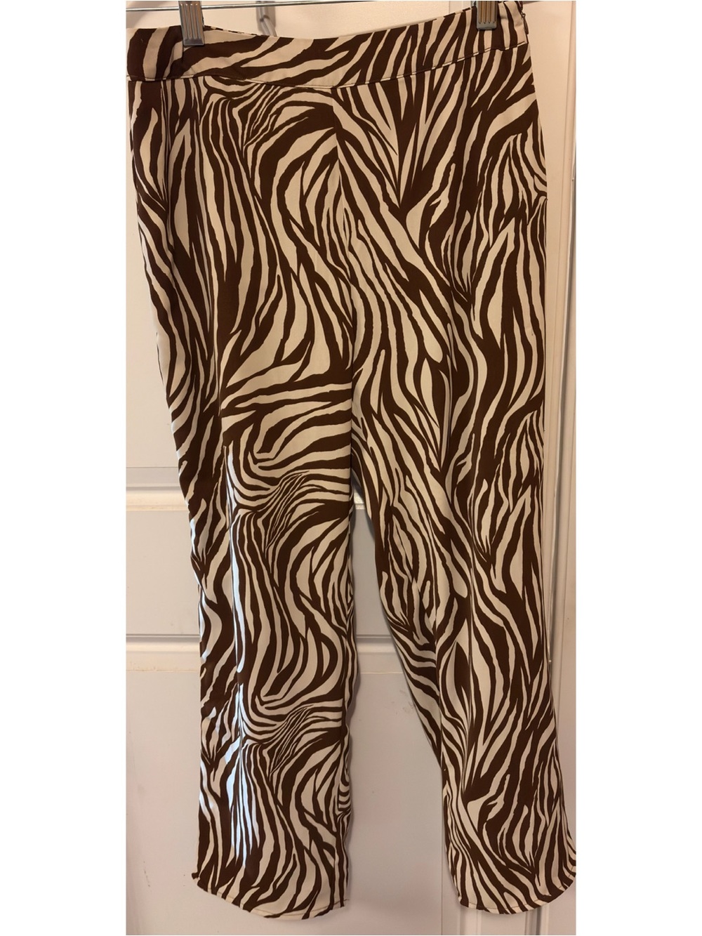 12 Tribe Zebra Print Pants Size Small